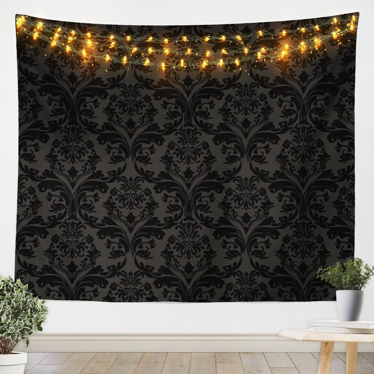 Aesthetic Tapestry - Boho Floral Tapestry for Bedroom Victorian