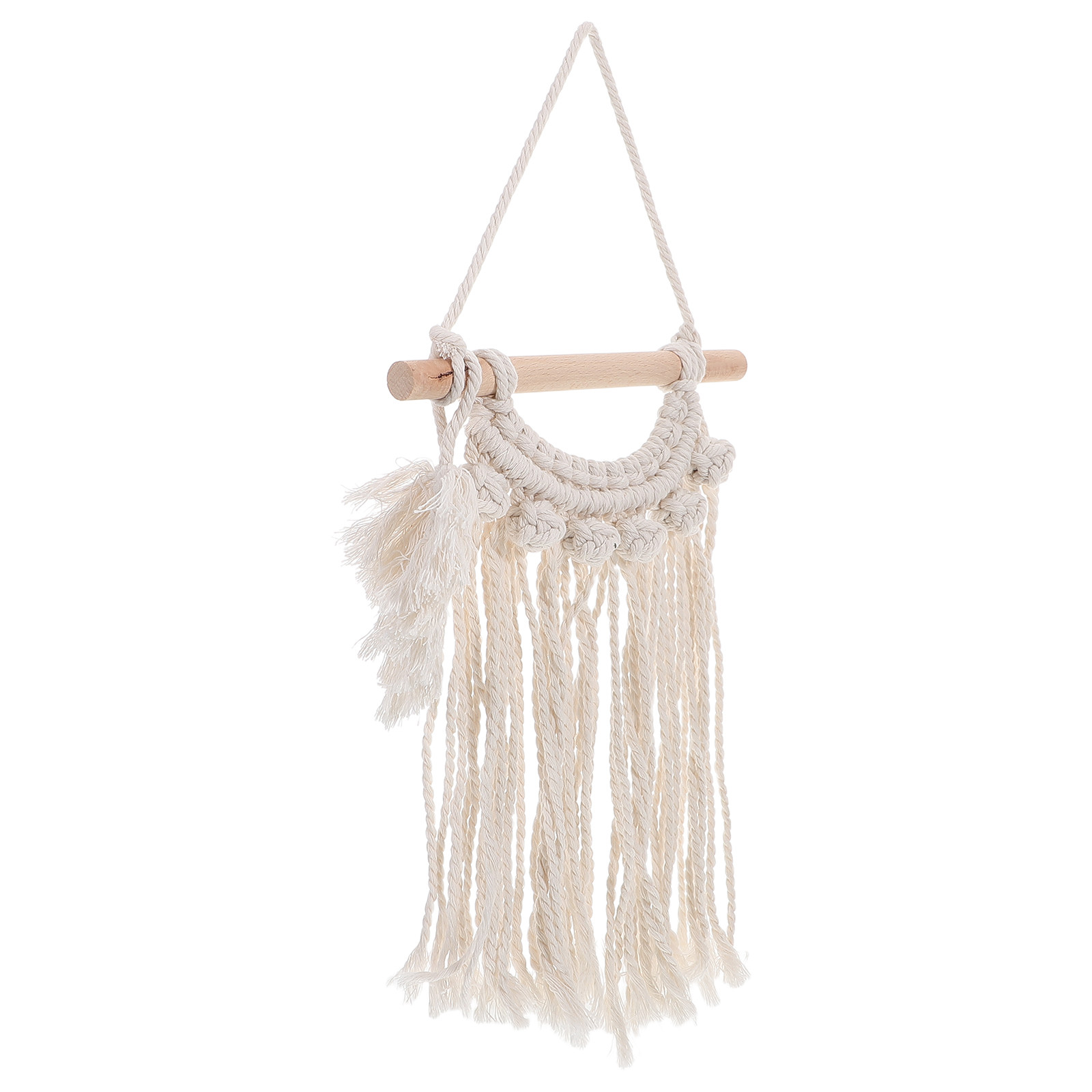Aesthetic Tapestry - Handmade Cotton Wall Hanging Small Woven