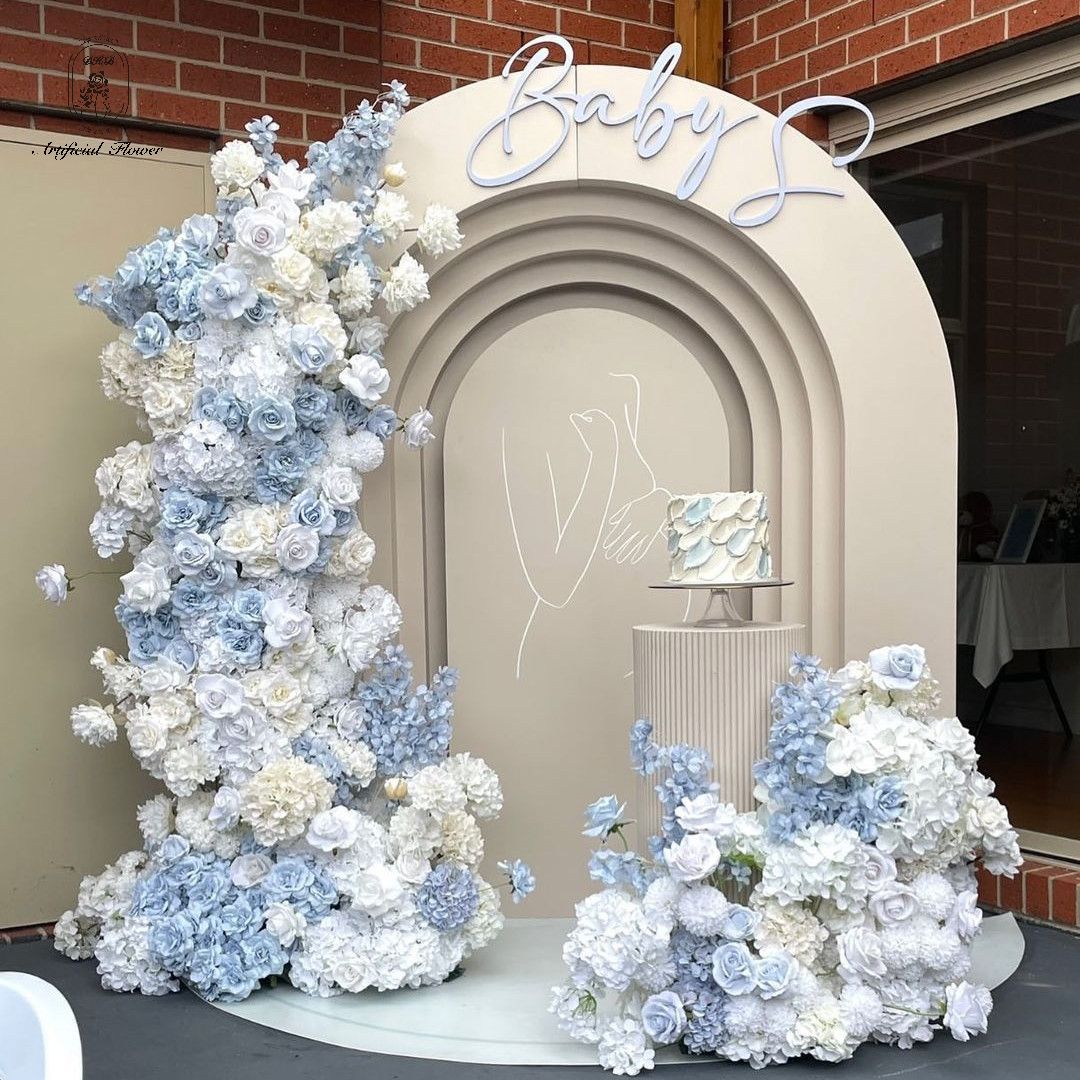 Home Decor Event - Wedding Flower Backdrop Event Party Stage
