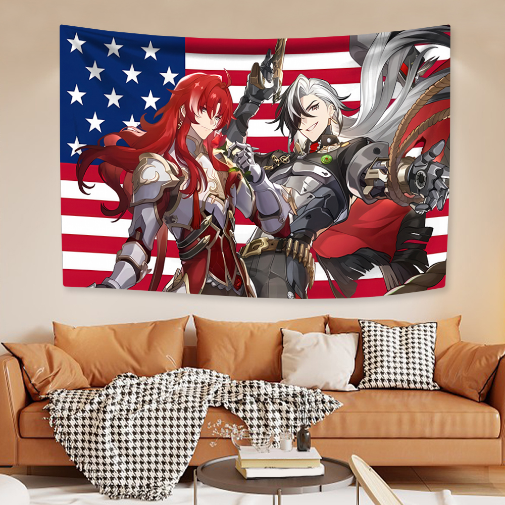 Aesthetic Tapestry - Game Tapestry Boothills And Argentis American
