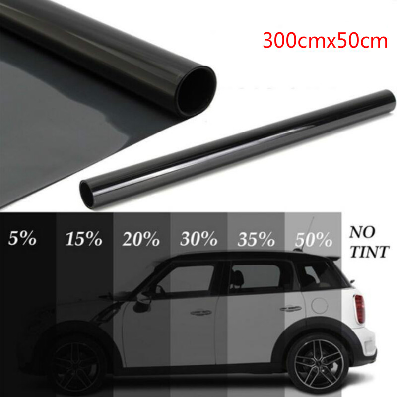 300cmx50cm Black Car Window Fo - đánh giá và giá Home Decor Window Blinds