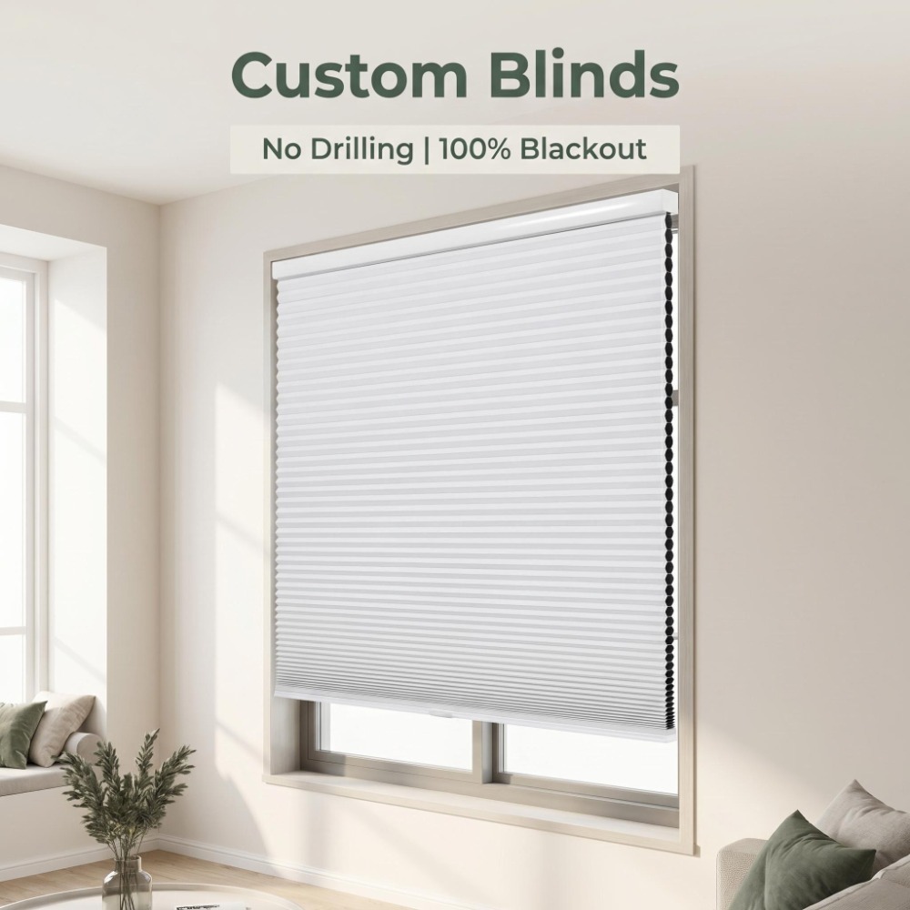 Custom Honeycomb Blinds Blind  - đánh giá và giá Home Decor Window Blinds