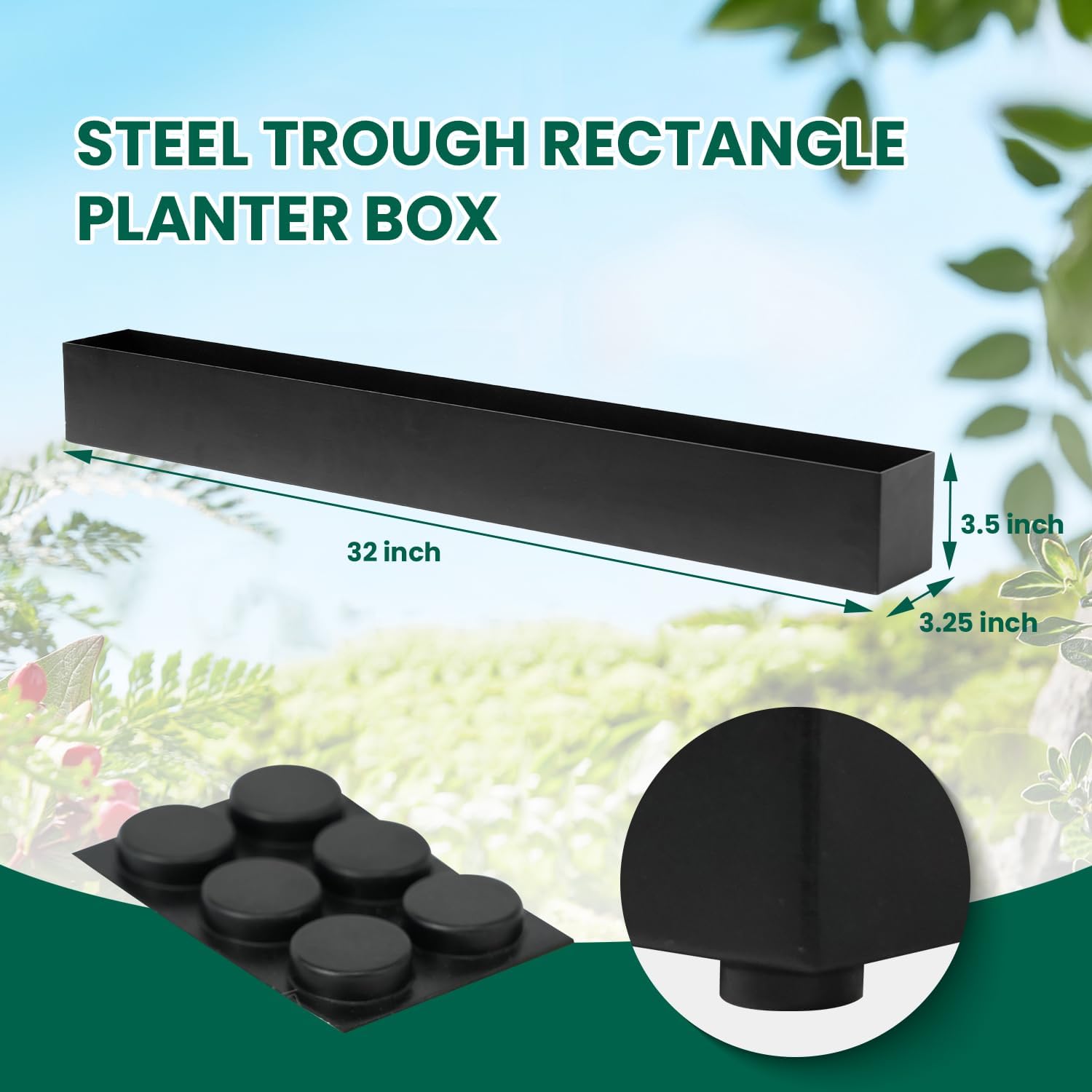 Modern Galvanized Steel Succul - đánh giá và giá Succulent Planter Pot