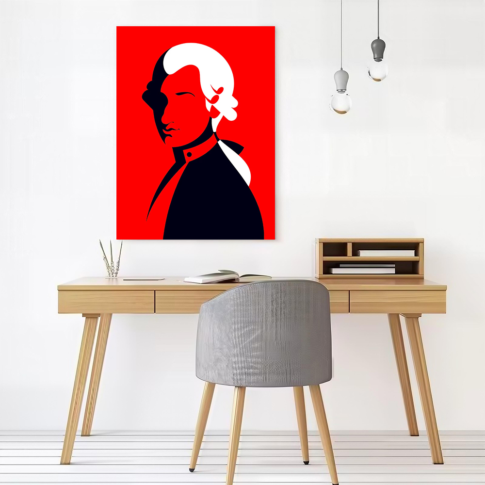 Minimalist Portrait of Wolfgan - đánh giá và giá Home Decor Minimalist Style
