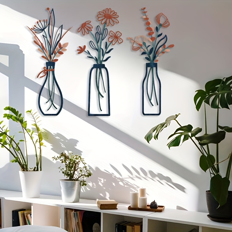 3 Large Floral Wall Art Sculpt - đánh giá và giá Home Decor Event