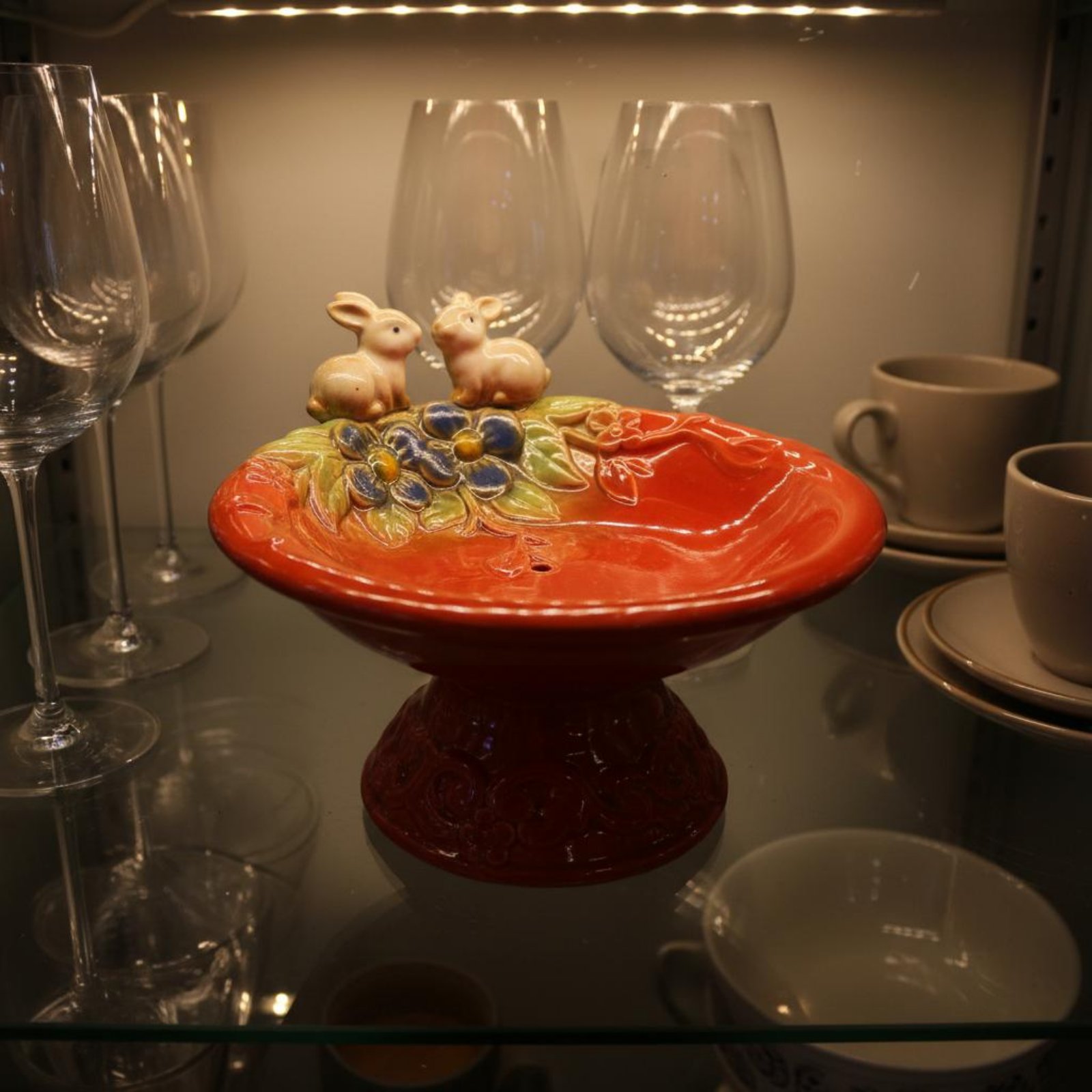 Pedestal Avian Trinket Tray Mu - đánh giá và giá Ceramic Trinket Dish
