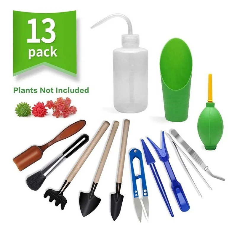 13Pcs Garden Planter Kit DIY S - đánh giá và giá Succulent Planter Pot