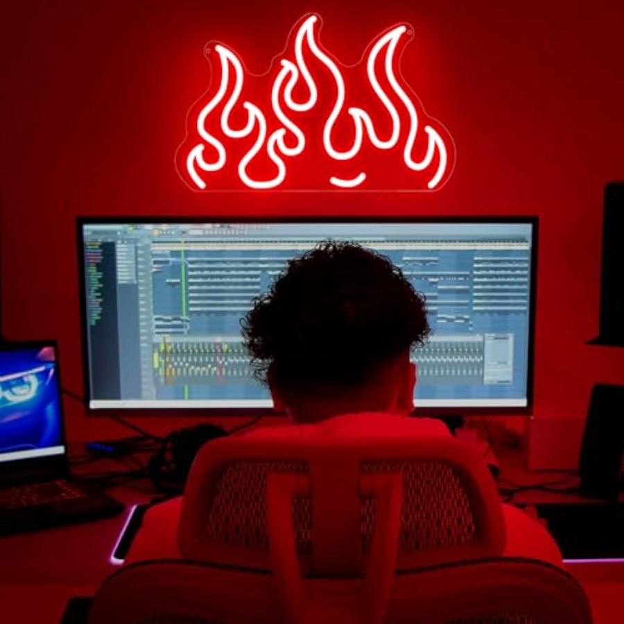 Neon Sign LED Wall Light for G - đánh giá và giá Home Decor Game