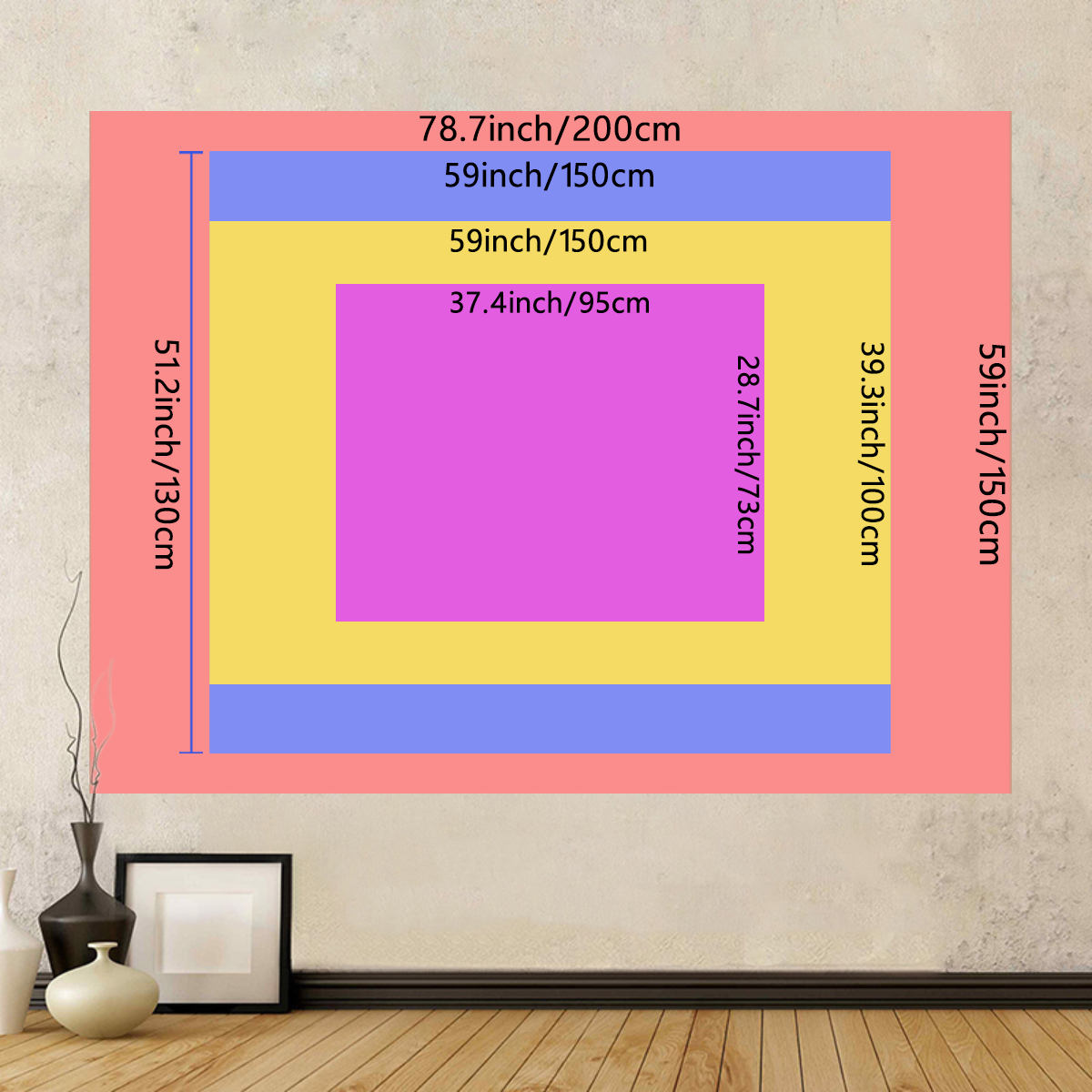 1pc Fluorescent mushroom tapes - đánh giá và giá Aesthetic Tapestry