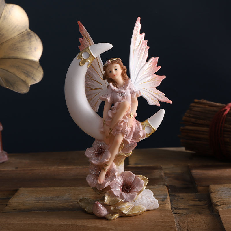Nordic Angel Fairy Garden Stat - đánh giá và giá Home Decor Y2K