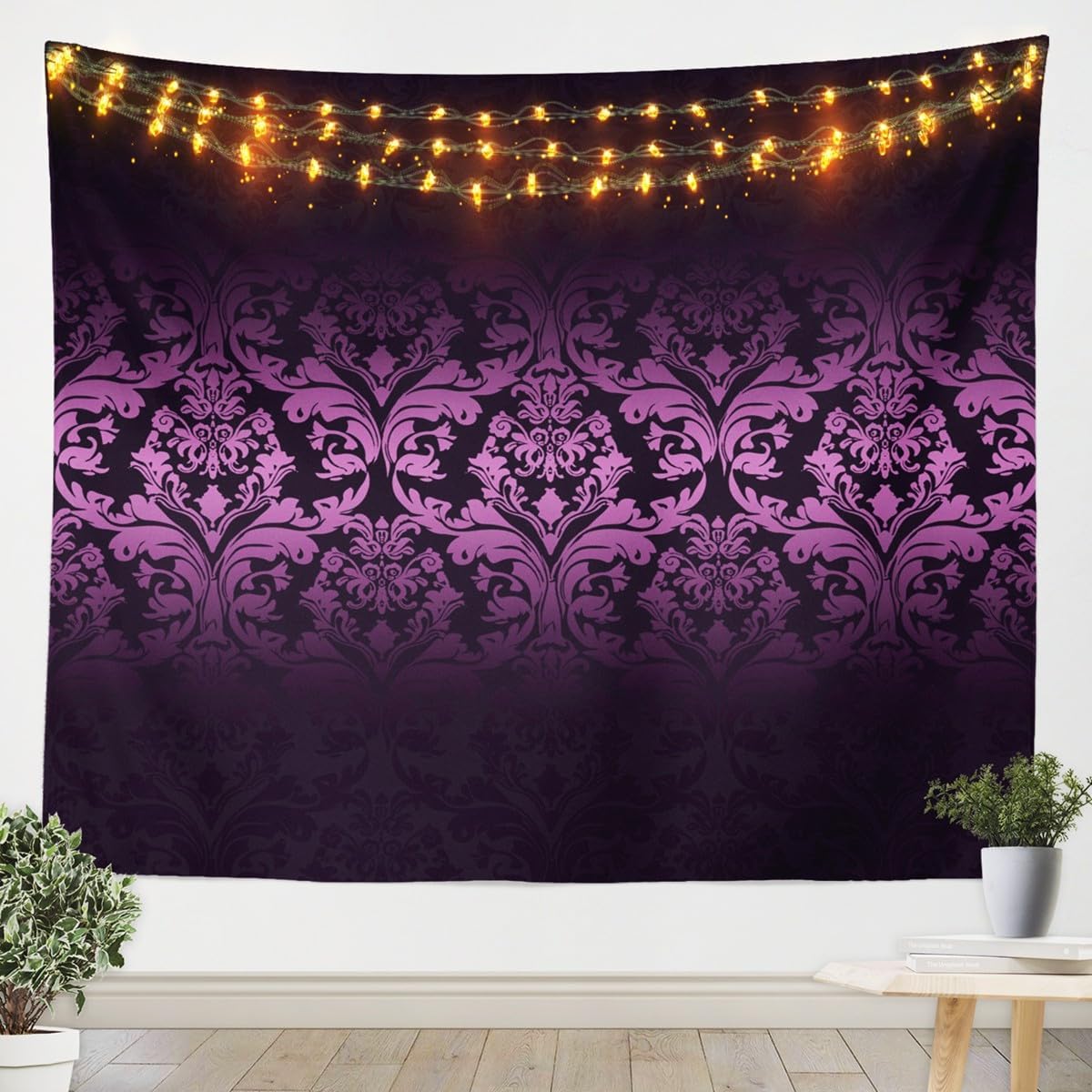 Boho Floral Tapestry for Bedro - đánh giá và giá Aesthetic Tapestry