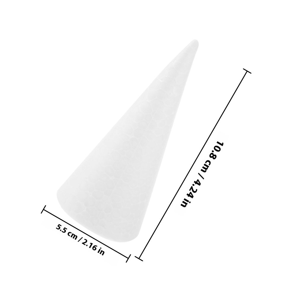 20Pcs Versatile White Foam Con - đánh giá và giá Home Decor Event