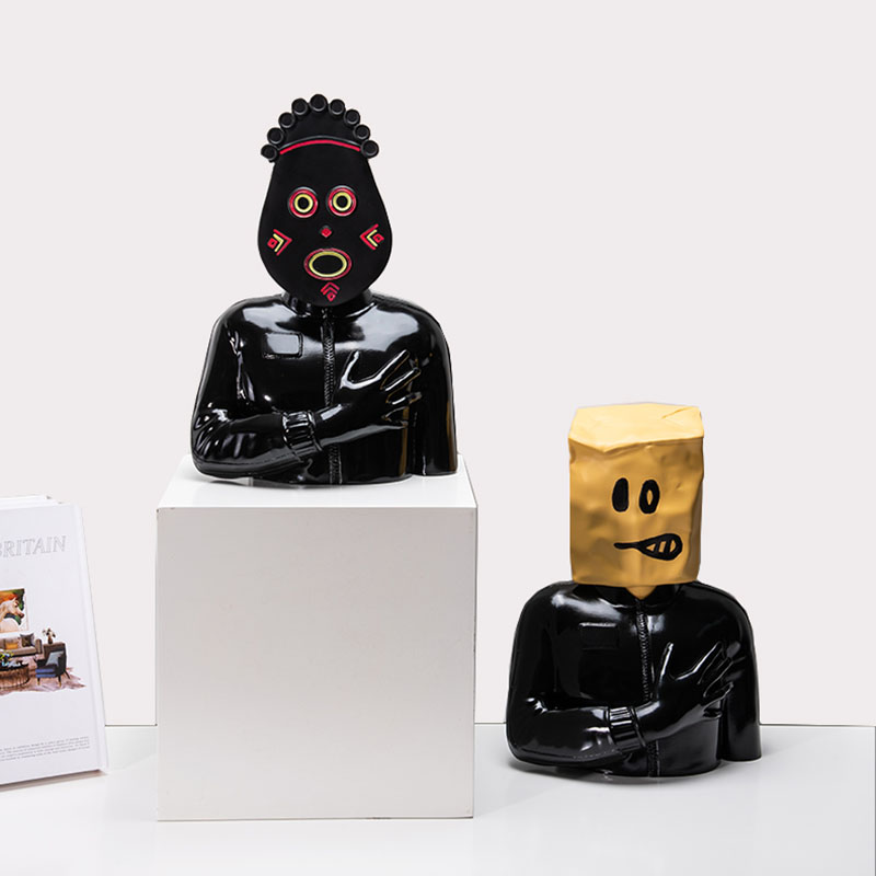 Nordic Home Decor Banksy Statu - đánh giá và giá Home Decor Y2K
