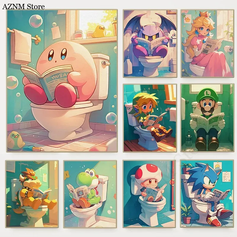 Funny Bathroom Cartoon Video G - đánh giá và giá Home Decor Game
