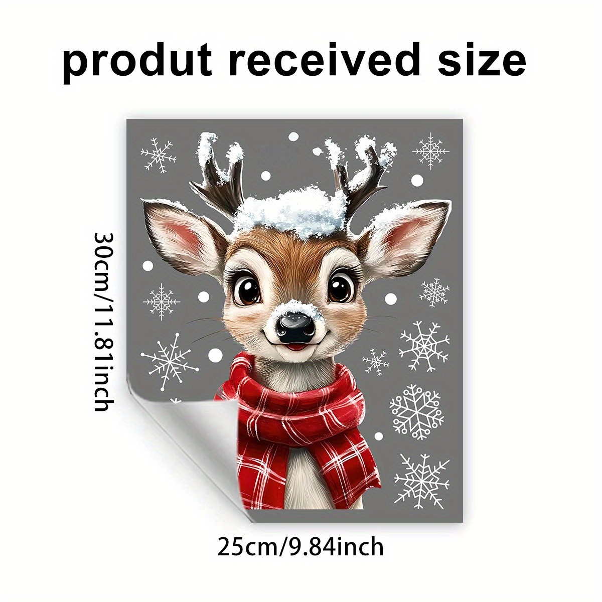 1pc Christmas Scarf Snowflake  - đánh giá và giá Home Decor Window Blinds