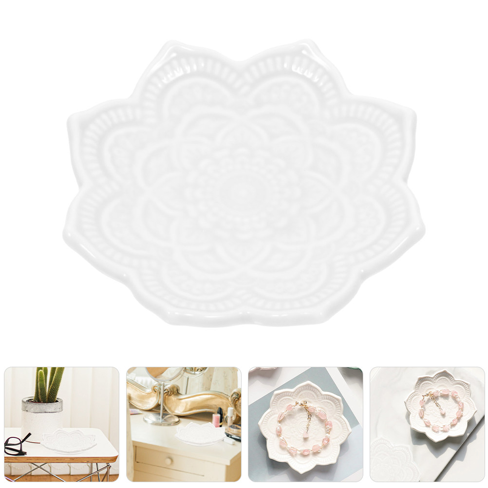 2Pcs Irregular Ceramic Mandala - đánh giá và giá Ceramic Trinket Dish