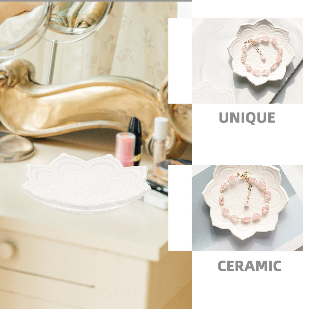 2Pcs Irregular Ceramic Mandala - đánh giá và giá Ceramic Trinket Dish