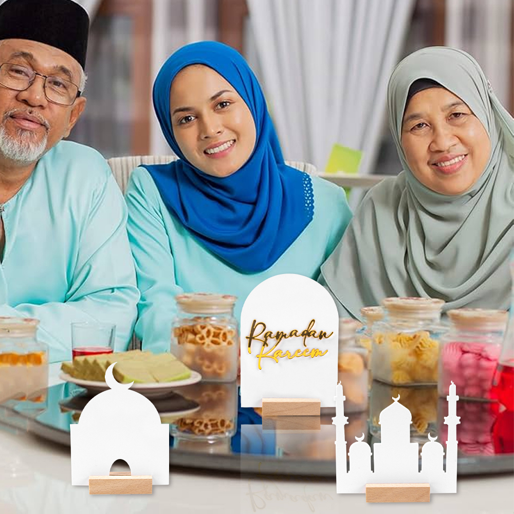3Pcs Ramadan Kareem Islamic Mo - đánh giá và giá Home Decor Ramadan