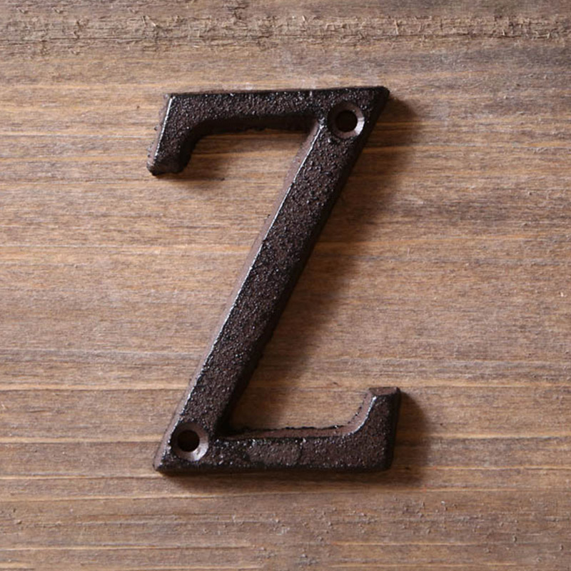 Metal Letters Numbers Cast Iro - đánh giá và giá Home Decor Y2K