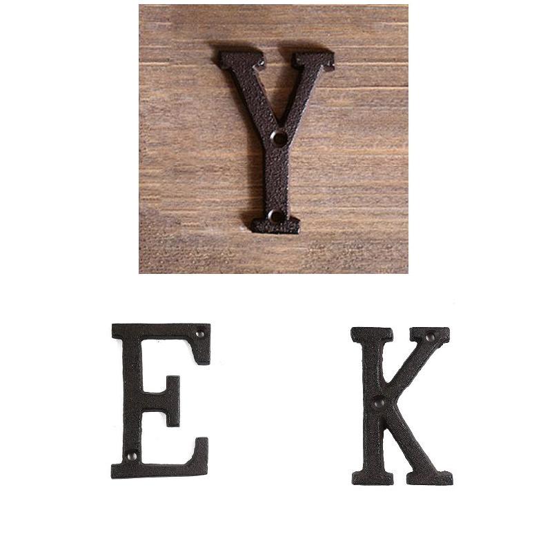 Metal Letters Numbers Cast Iro - đánh giá và giá Home Decor Y2K