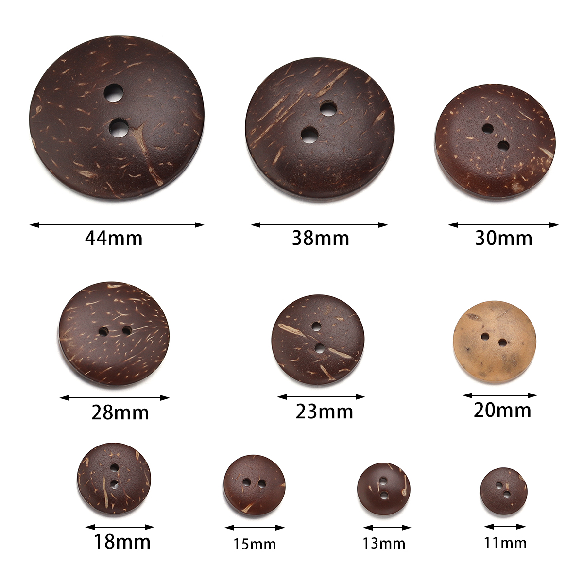 10-100Pcs Natural Coconut Shel - đánh giá và giá Home Decor Company
