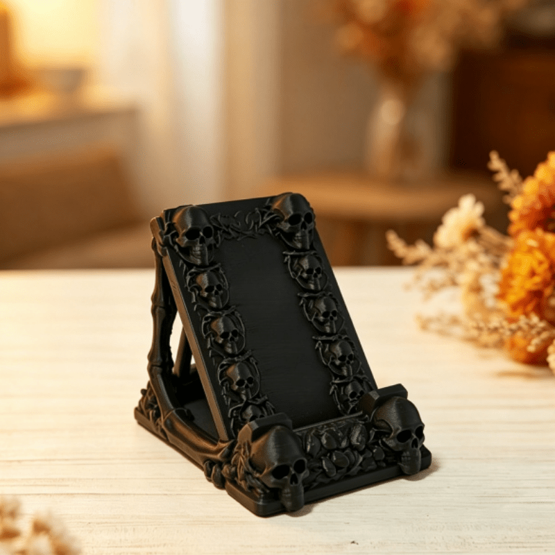 One 3D-printed Gothic skull ph - đánh giá và giá Home Decor Game