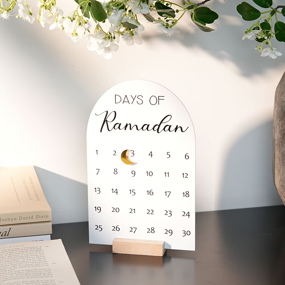 Acrylic Ramadan 30 Days Countd - đánh giá và giá Home Decor Ramadan