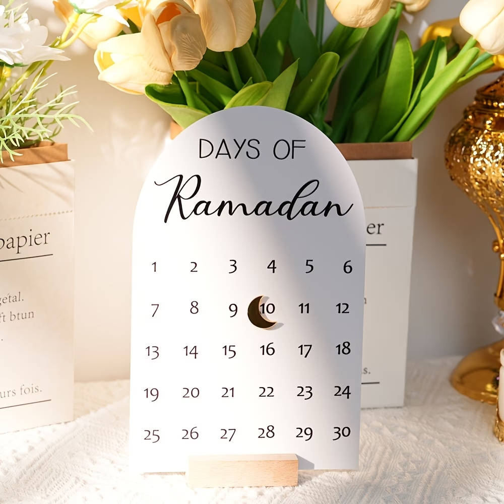 Acrylic Ramadan 30 Days Countd - đánh giá và giá Home Decor Ramadan