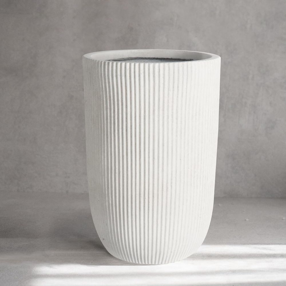 18 Tall Planter Pot with Drain - đánh giá và giá Home Decor Minimalist Style