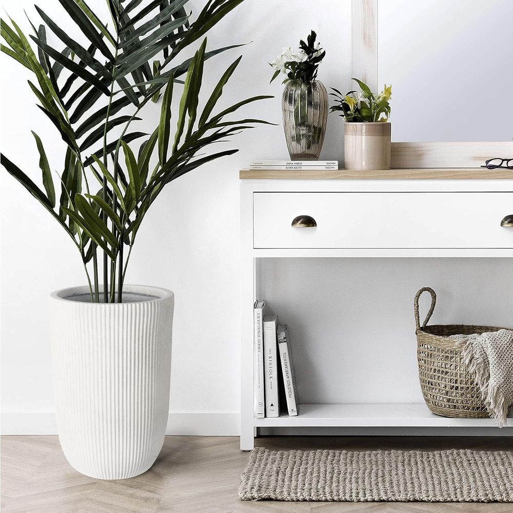 18 Tall Planter Pot with Drain - đánh giá và giá Home Decor Minimalist Style