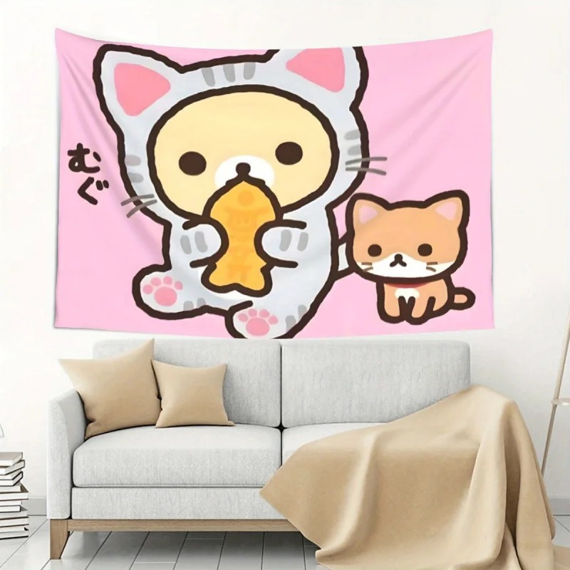 VIKAMA Kawaii Panda Wall Tapes - đánh giá và giá Aesthetic Tapestry