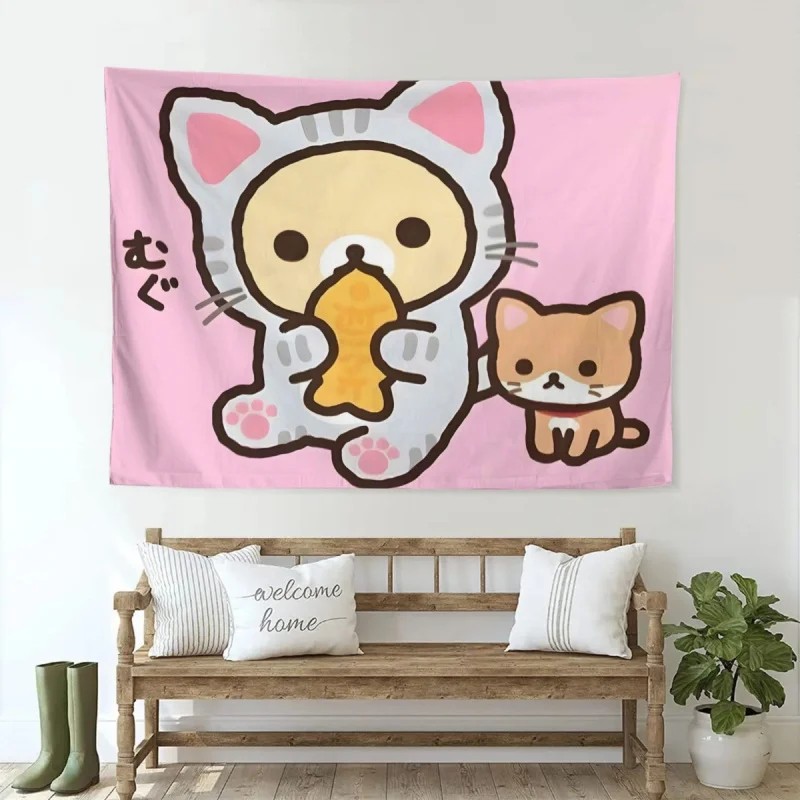 VIKAMA Kawaii Panda Wall Tapes - đánh giá và giá Aesthetic Tapestry