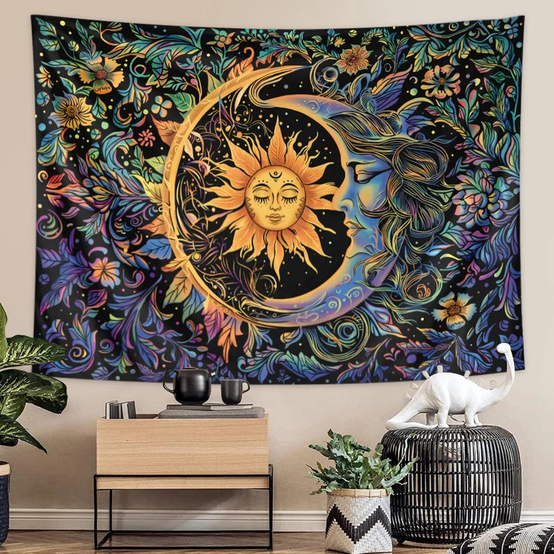 Sun and Moon Tapestry, Mystic  - đánh giá và giá Aesthetic Tapestry