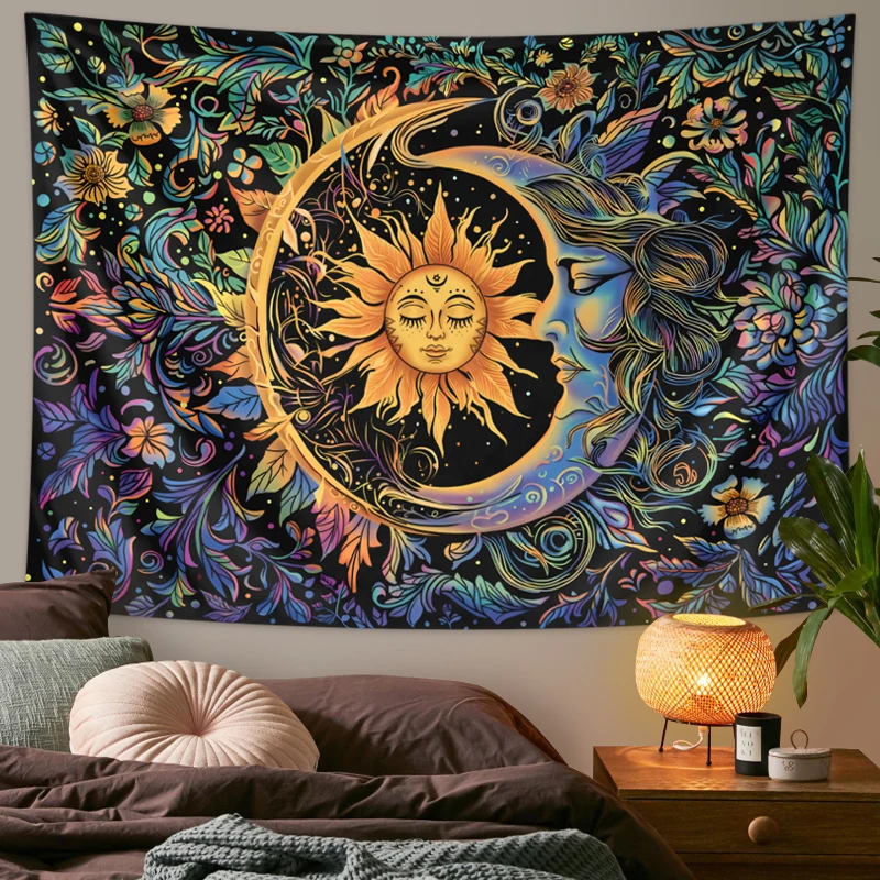 Sun and Moon Tapestry, Mystic  - đánh giá và giá Aesthetic Tapestry