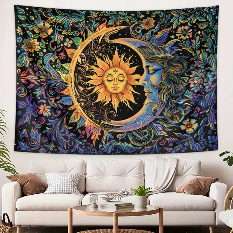 Sun and Moon Tapestry, Mystic  - đánh giá và giá Aesthetic Tapestry