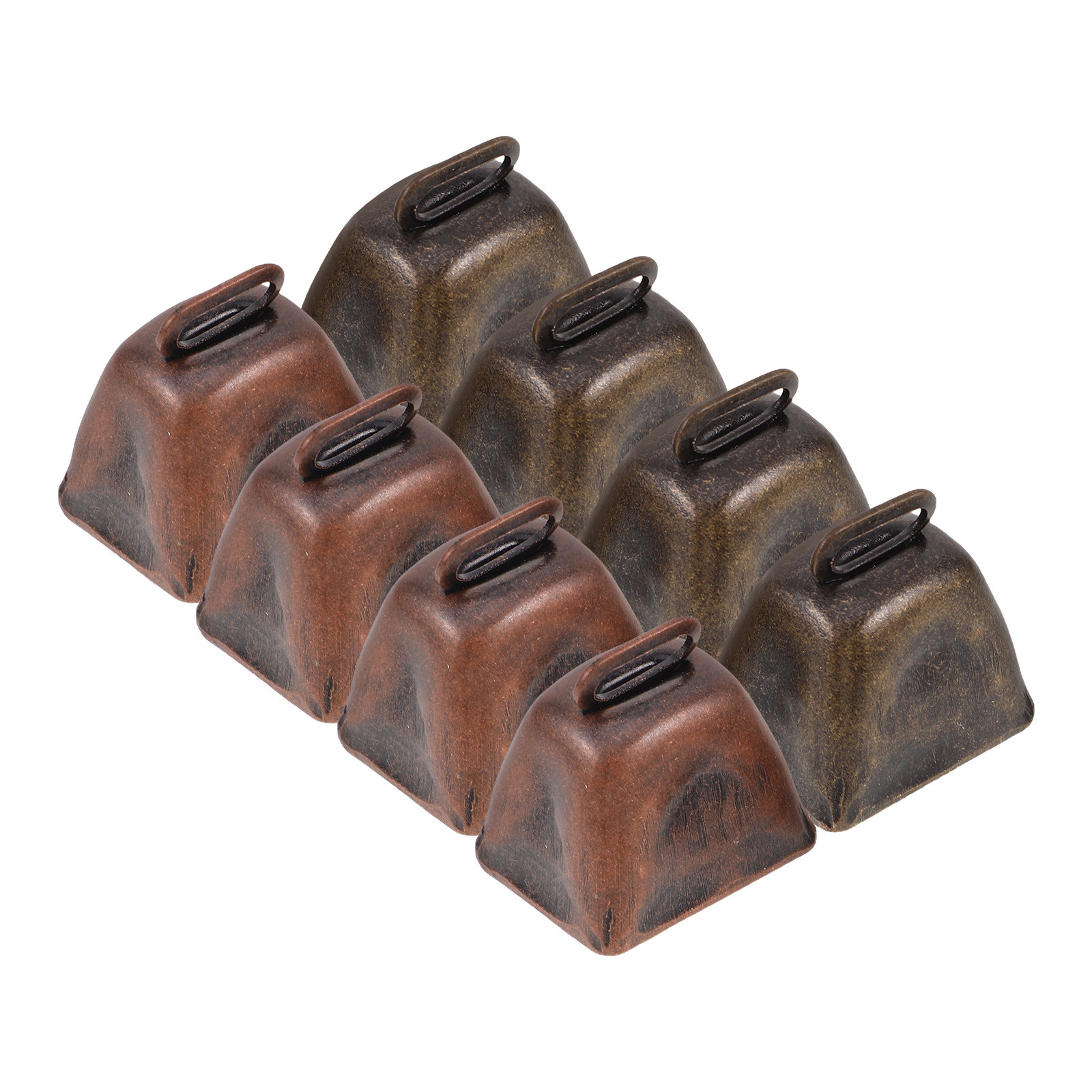 8Pcs Rustic Bronze Metal Cow B - đánh giá và giá Home Decor Event