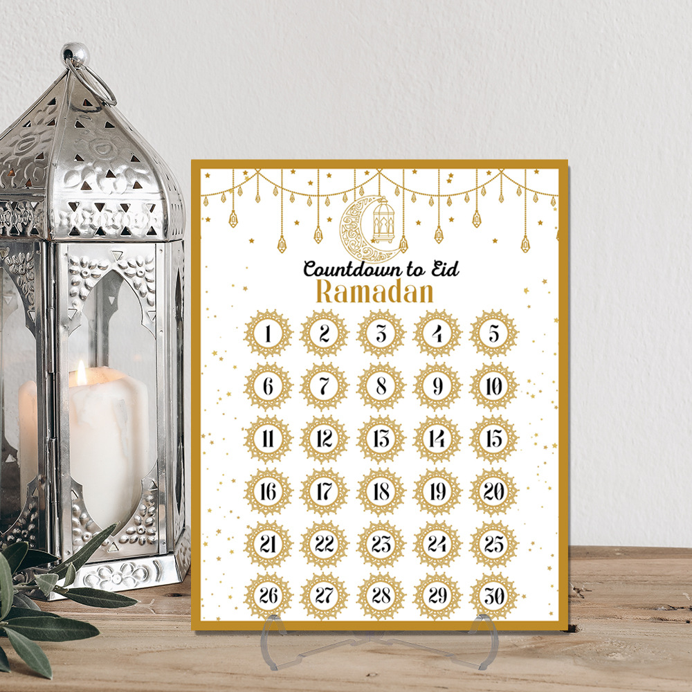 Ramadan Advent Countdown Calen - đánh giá và giá Home Decor Ramadan