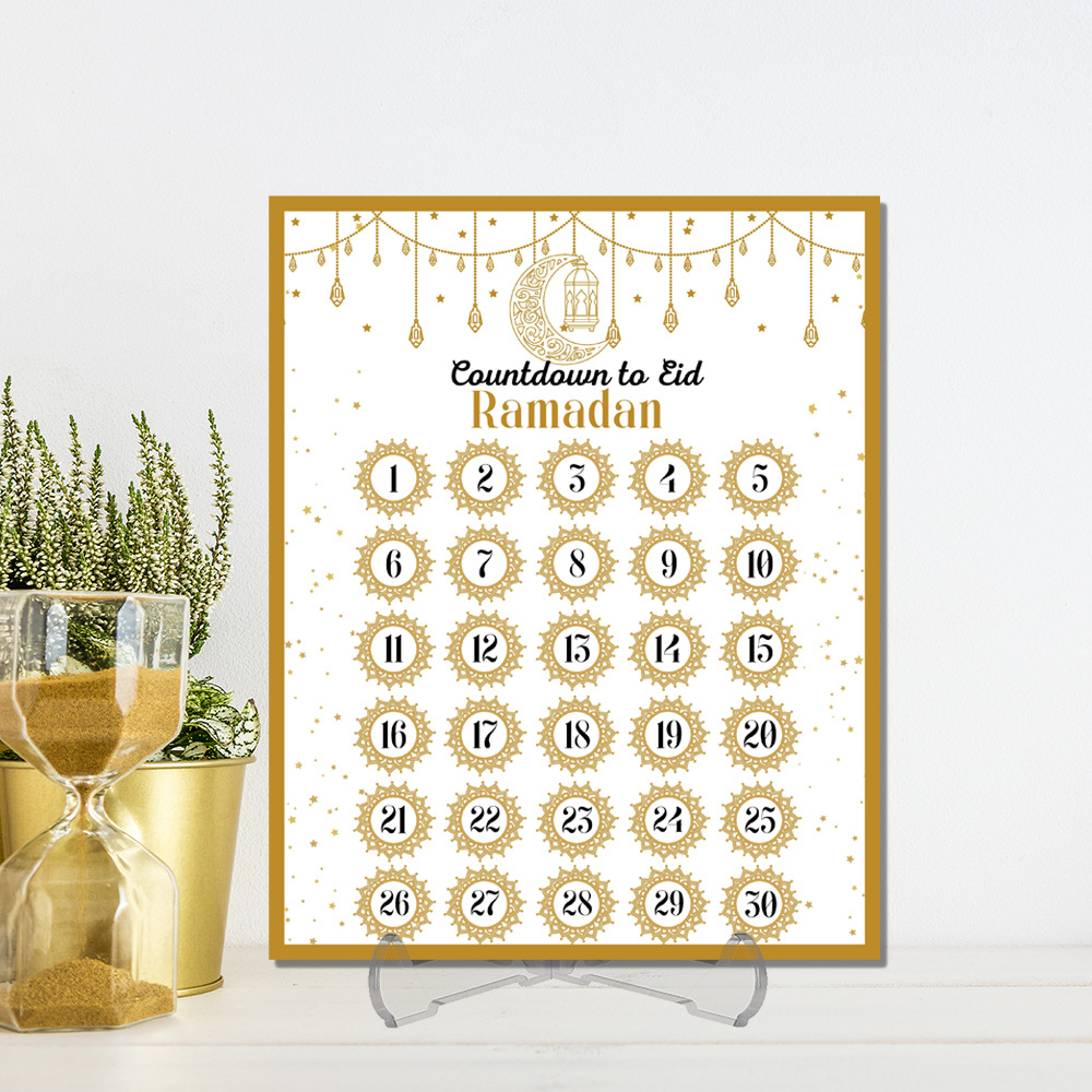 Ramadan Advent Countdown Calen - đánh giá và giá Home Decor Ramadan