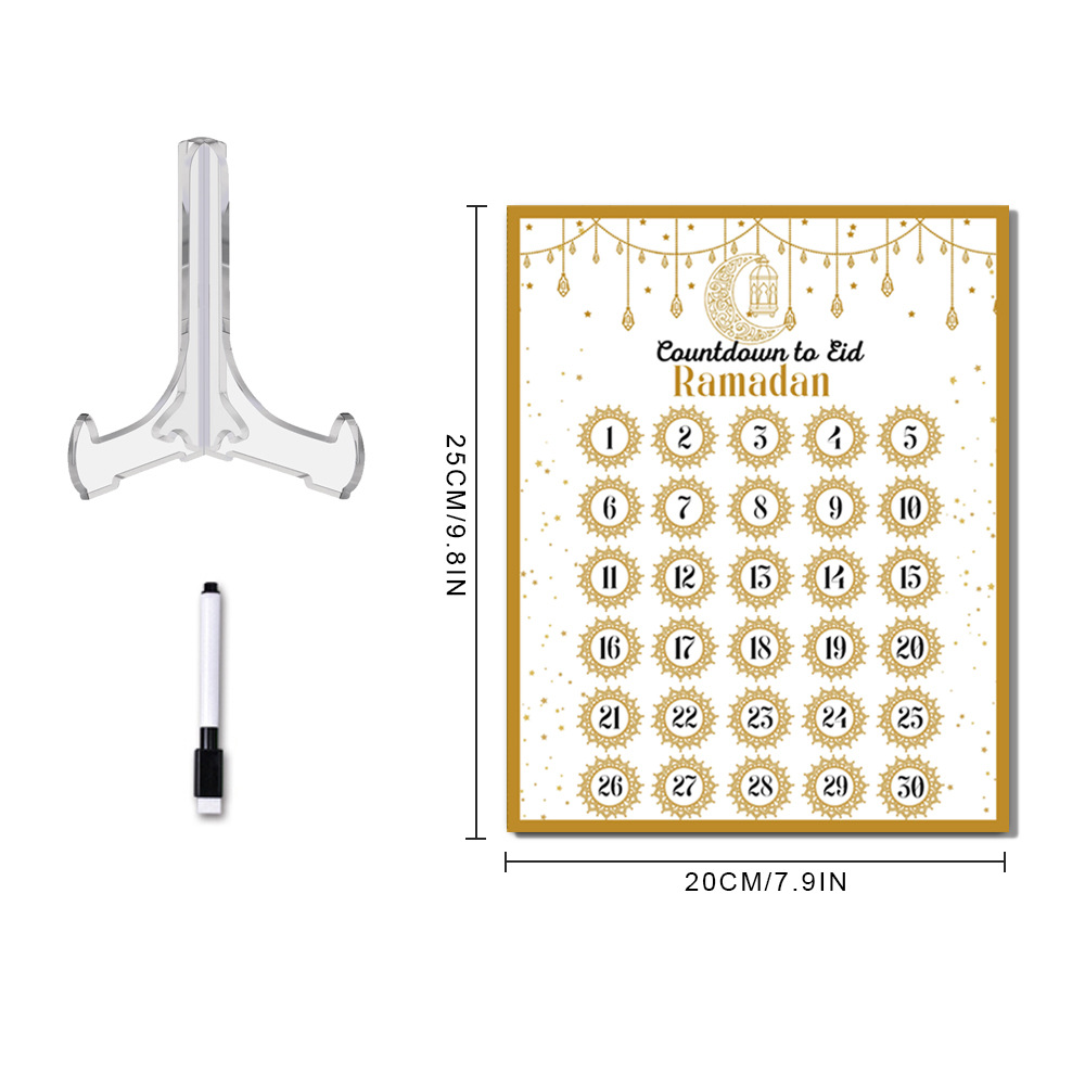 Ramadan Advent Countdown Calen - đánh giá và giá Home Decor Ramadan