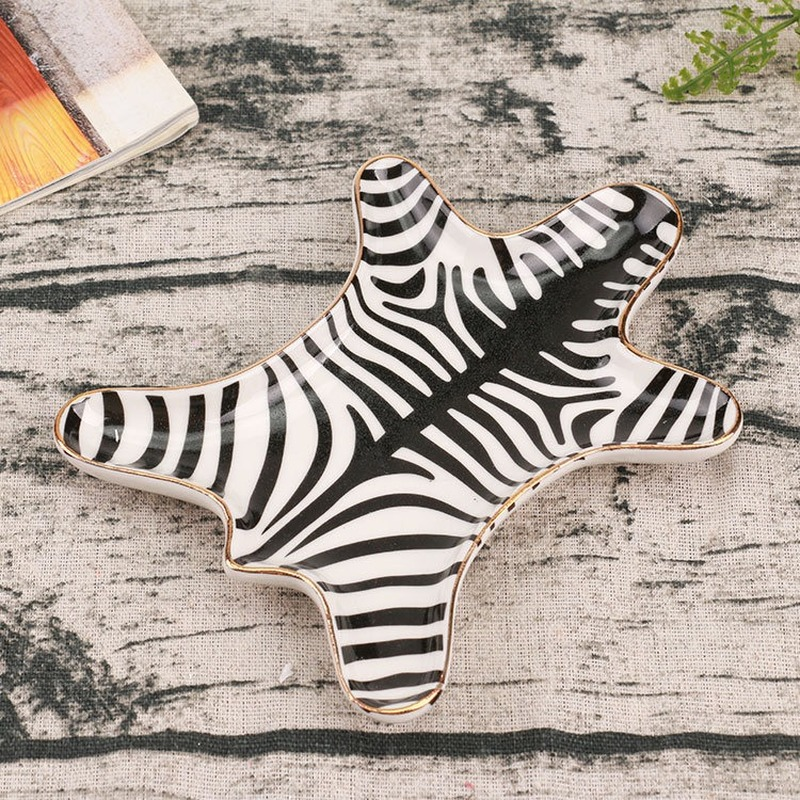 Nordic Creative Tiger Skin Pat - đánh giá và giá Ceramic Trinket Dish