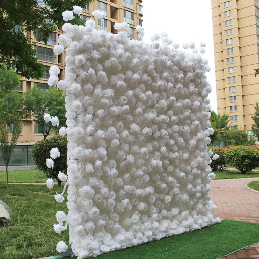 Uflower 3D White Rose Cloth Cu - đánh giá và giá Home Decor Event