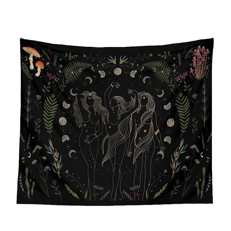 Moon Tapestry Wall Hanging Mot - đánh giá và giá Aesthetic Tapestry