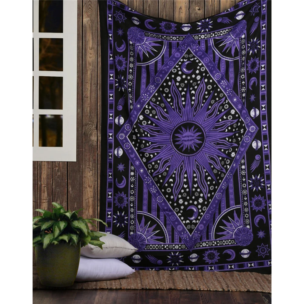 Indian Tarot Divination Mandal - đánh giá và giá Aesthetic Tapestry