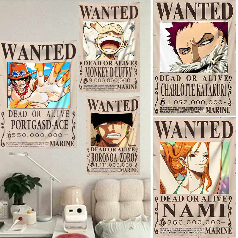 One Piece Manga Tapestry Wante - đánh giá và giá Aesthetic Tapestry