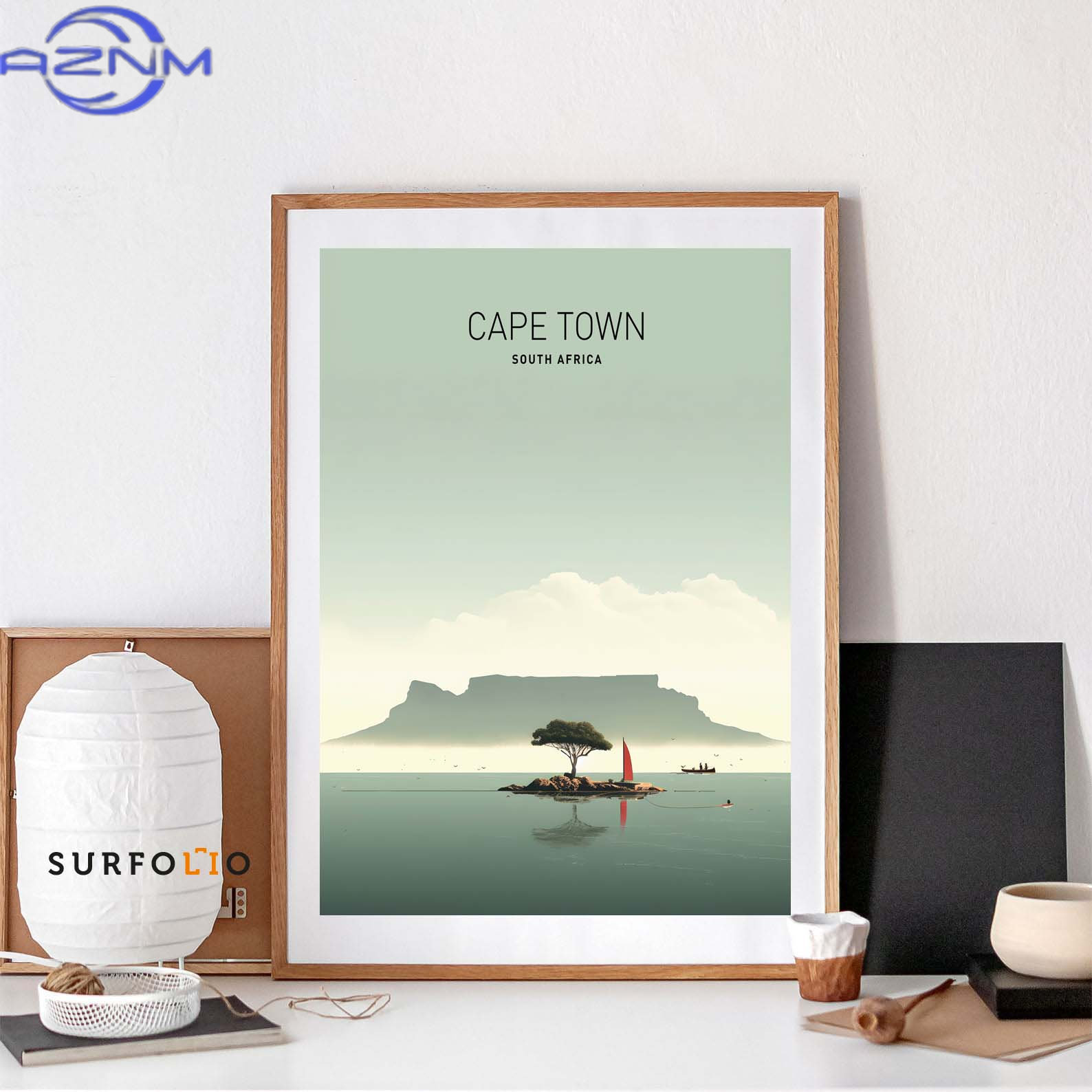 Minimalist Retro Wall Painting - đánh giá và giá Home Decor Minimalist Style