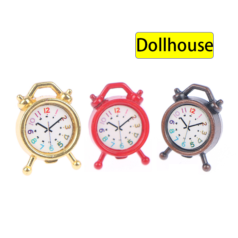 1PC 1:12 Scale Alarm Clock Dol - đánh giá và giá Home Decor Company