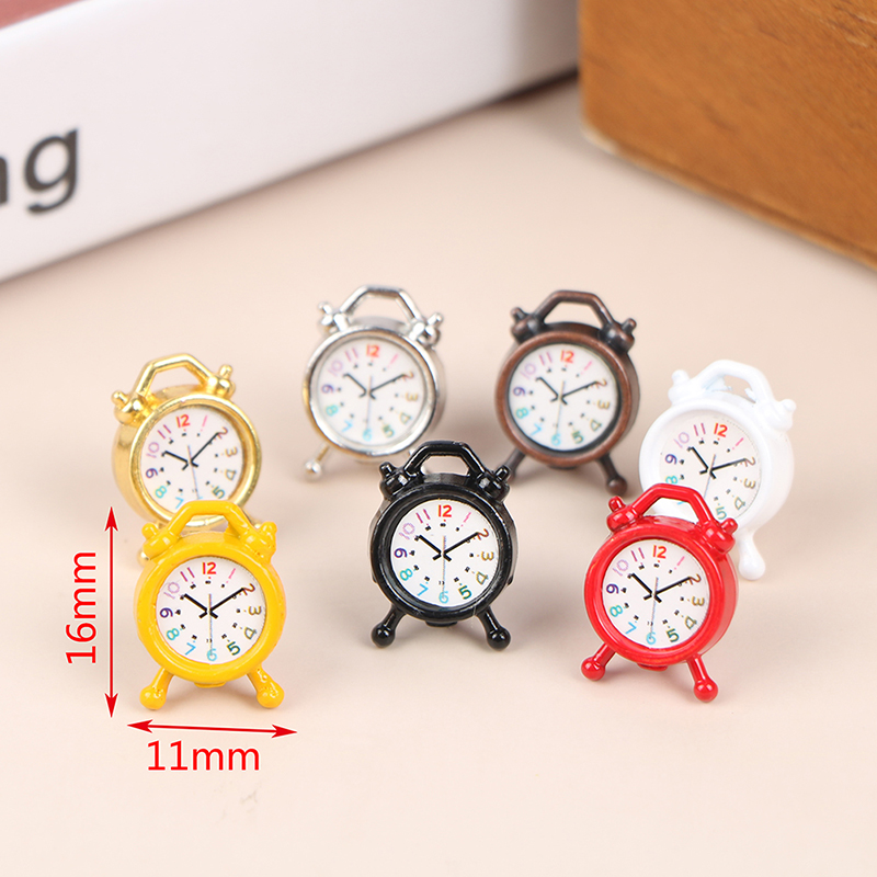 1PC 1:12 Scale Alarm Clock Dol - đánh giá và giá Home Decor Company