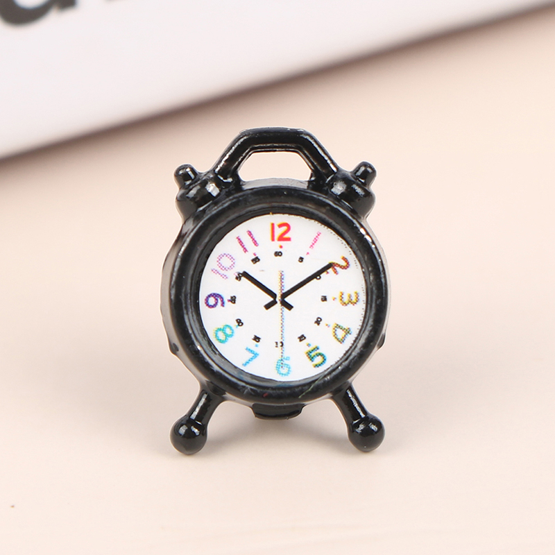1PC 1:12 Scale Alarm Clock Dol - đánh giá và giá Home Decor Company