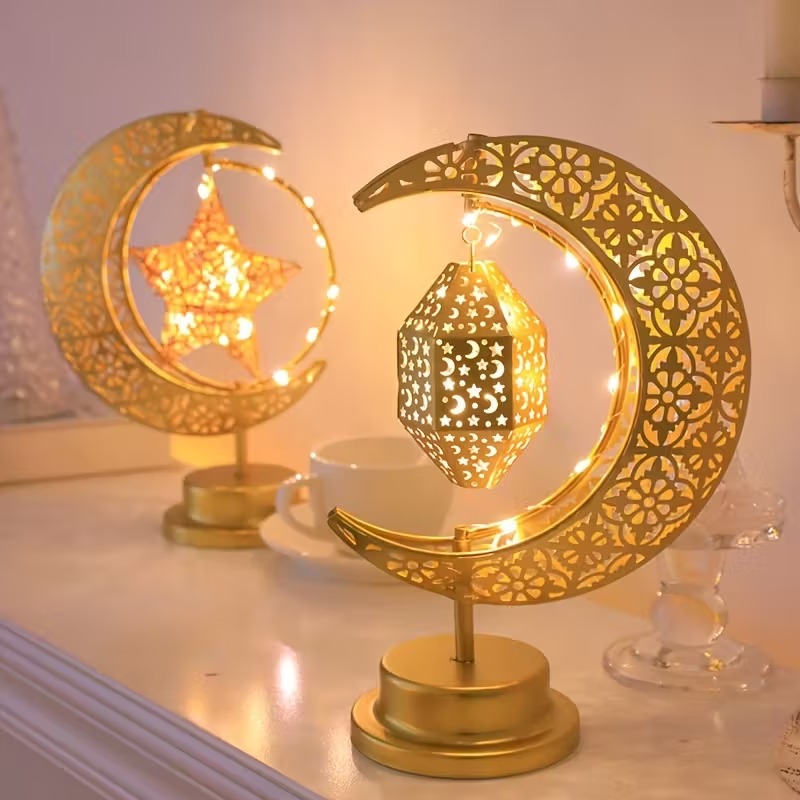 Ramadan LED Night Light Rotati - đánh giá và giá Home Decor Ramadan