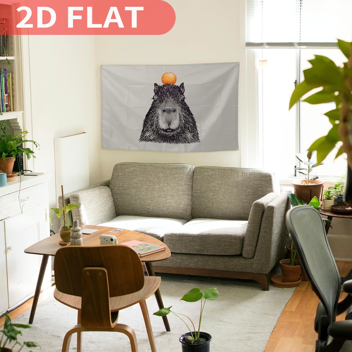 1pc Capybara Tapestries, Wall  - đánh giá và giá Aesthetic Tapestry